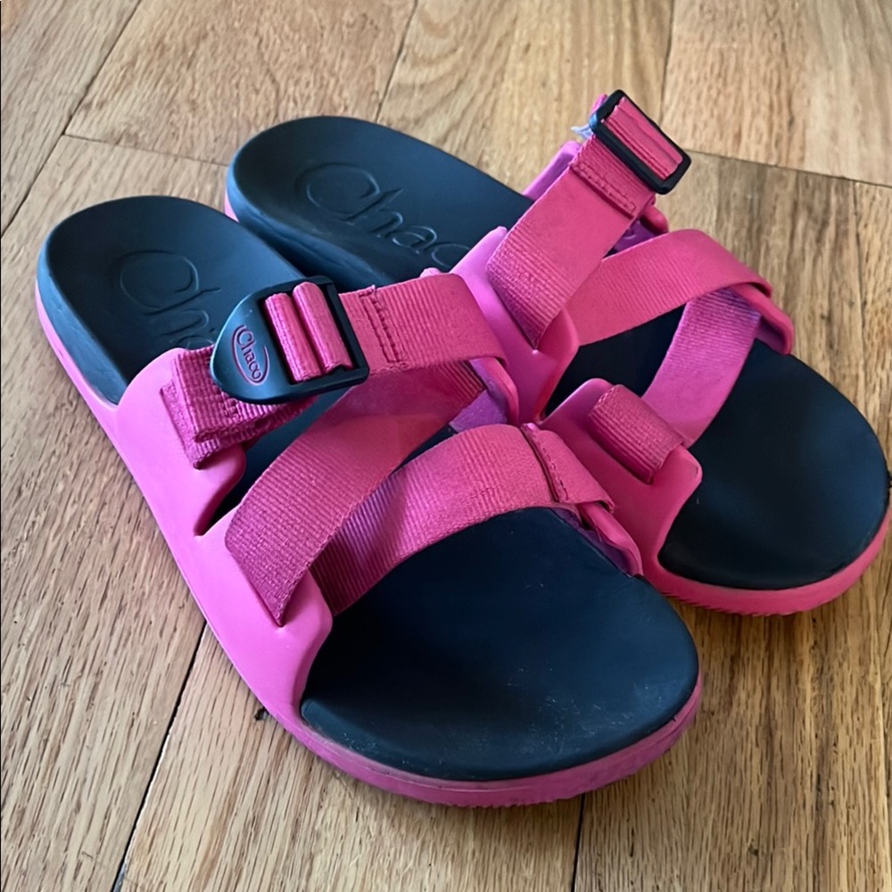 Chaco Pink Slides